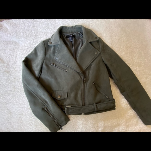 Suede Jacket F21 - Picture 2 of 3
